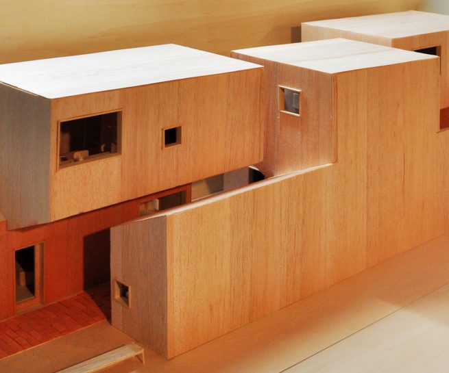 上田城下町の長屋