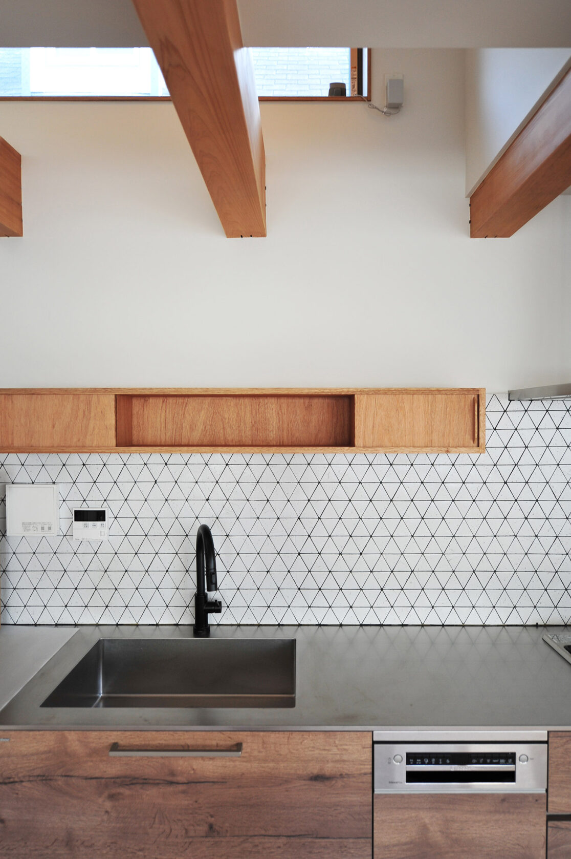 キッチンタイル割り