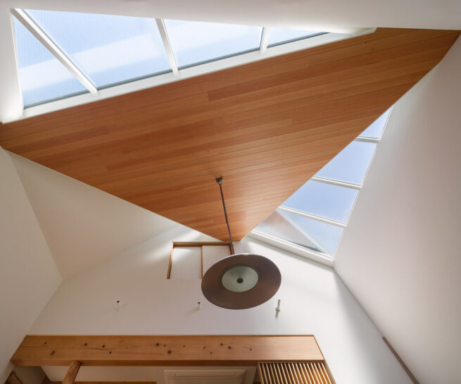 空の色をつかむ